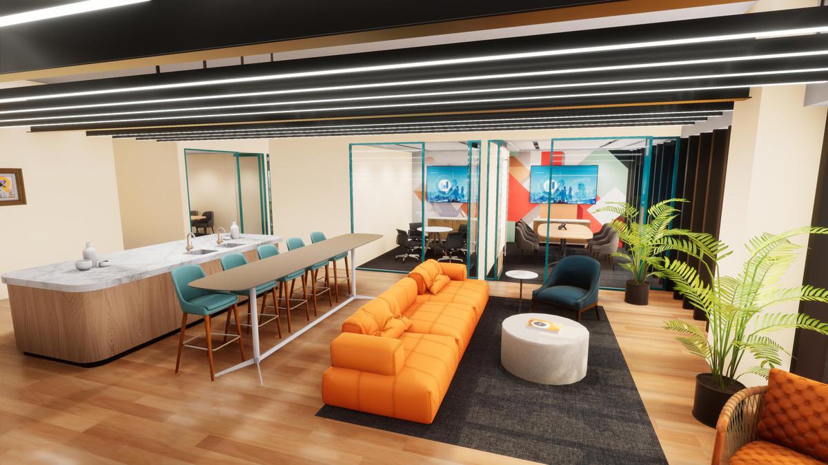 Modern Office Workspace