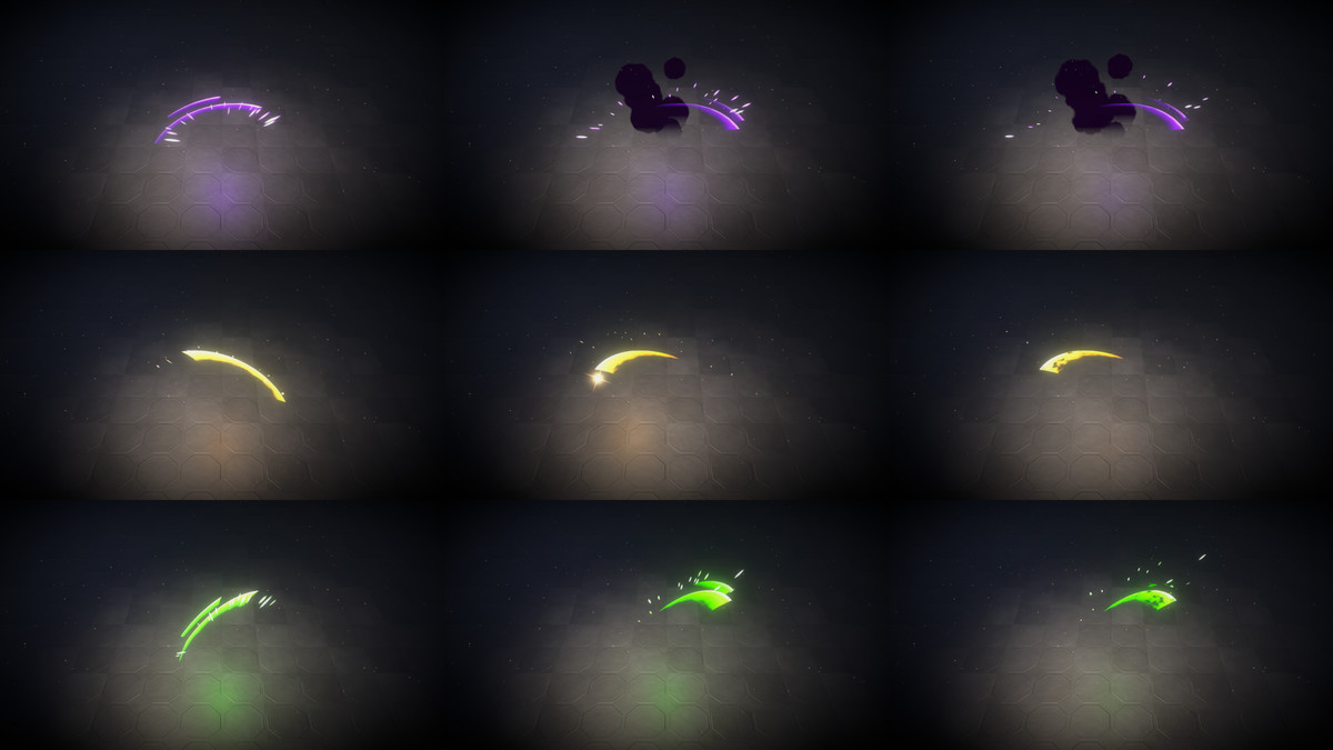 Stylized Combat VFX - 150 Effects