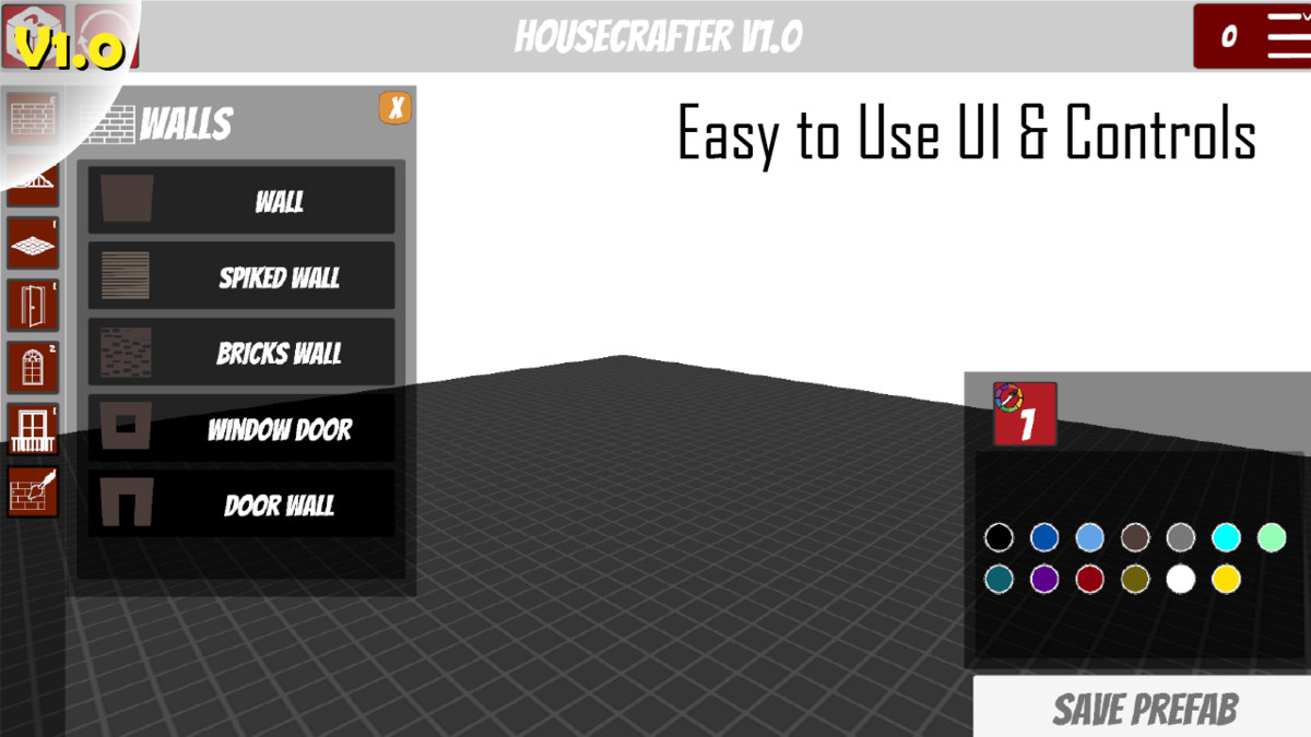 House Crafter V1.0- Modular Building Designer