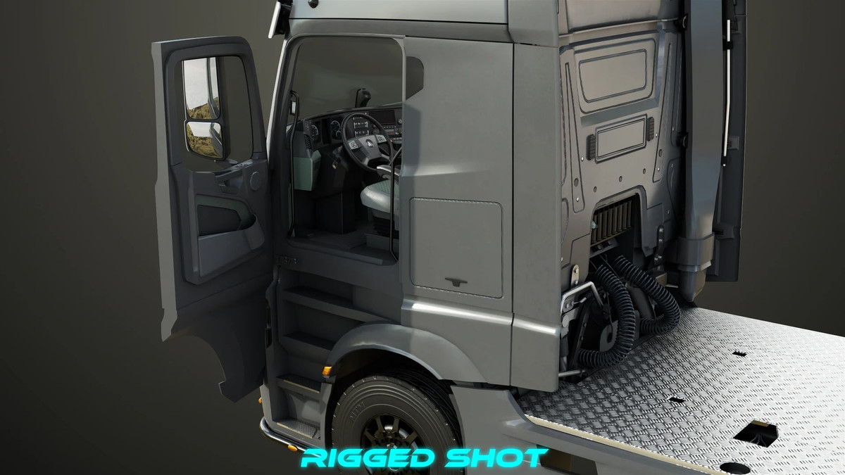 Heavy Truck 6 Chassis Collection URP HDRP Textures