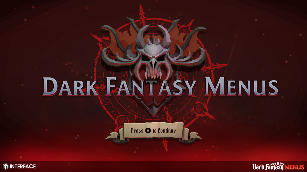 Dark Fantasy Menus - Synty INTERFACE - GUI, image 4