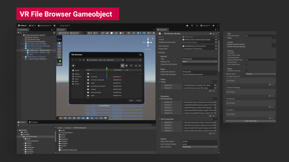 VR File Browser