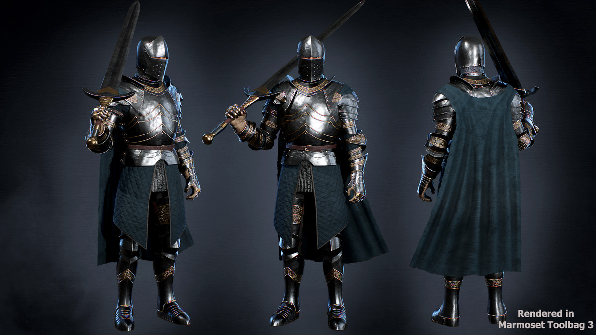Fantasy Knight 05 Modular