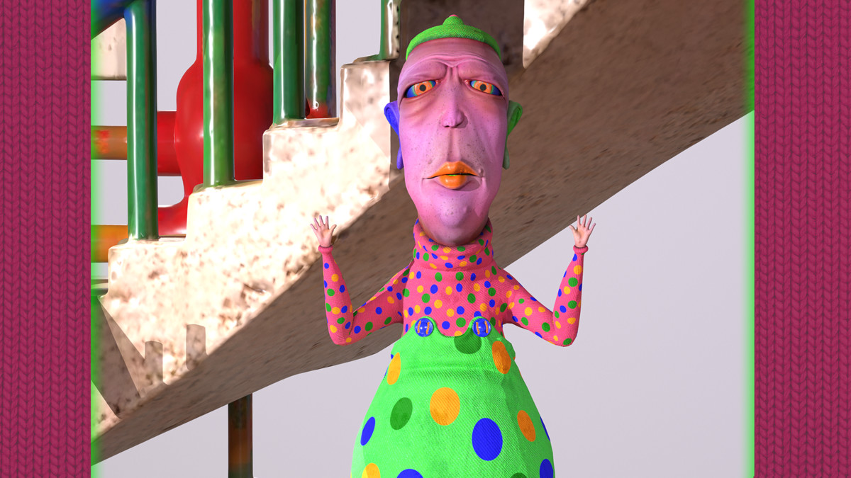 Cartoon Stylized Character - Cranky