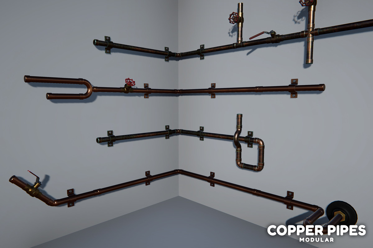 Modular Copper Pipes