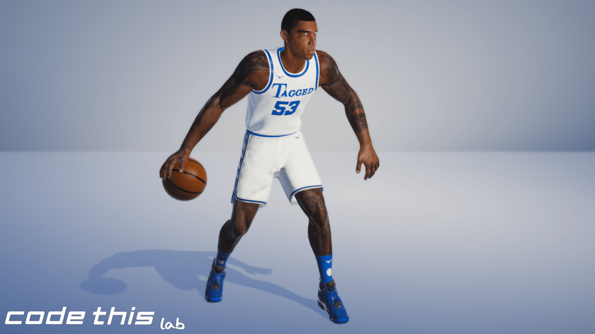Basket Player Animated
