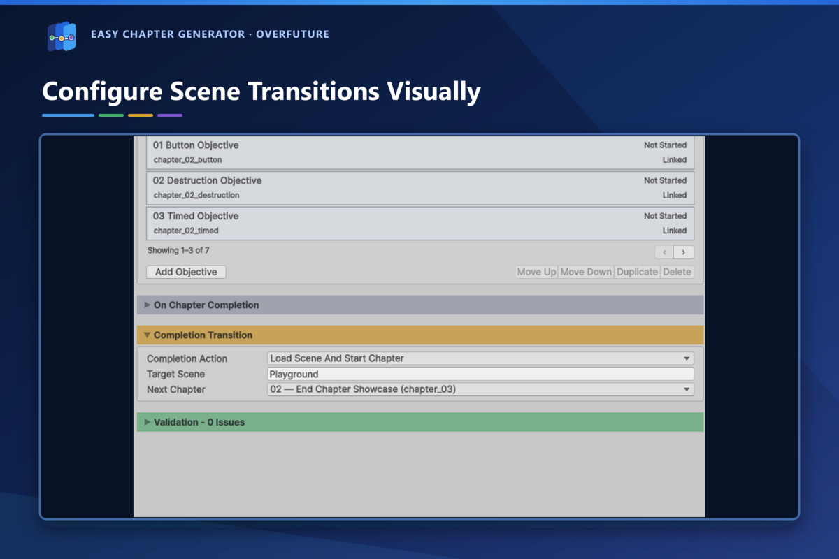 Easy Chapter Generator – Linear Chapters & Objectives