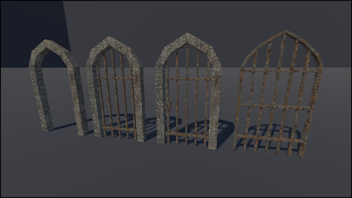 Catacombs - Retro Style Modular Environment Pack