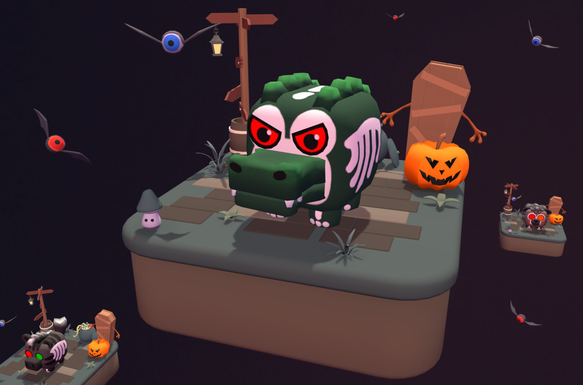 CuteMagic - Cube Animals Pack: Spooky Edition