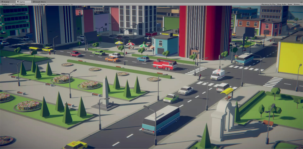 Mobile city pack (URP)