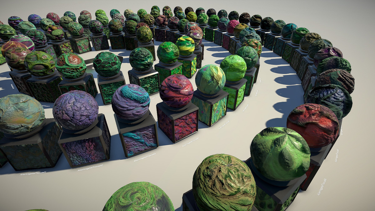 Alien Nature Materials - Vegetal Surface