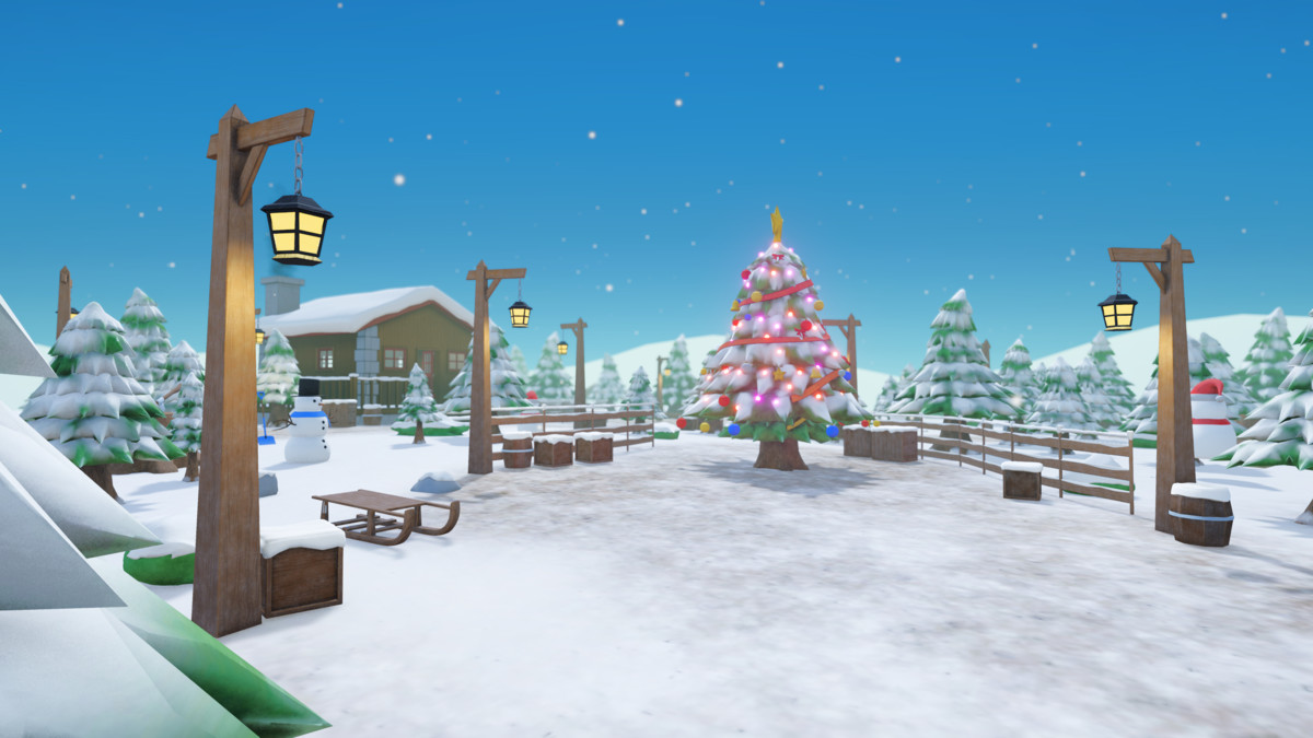 Winter & Christmas Low Poly Package