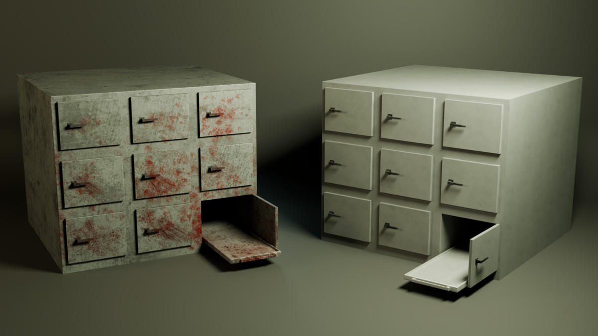 Hospital Clean/Horror Props Pack – Modular Environment | URP/HDRP