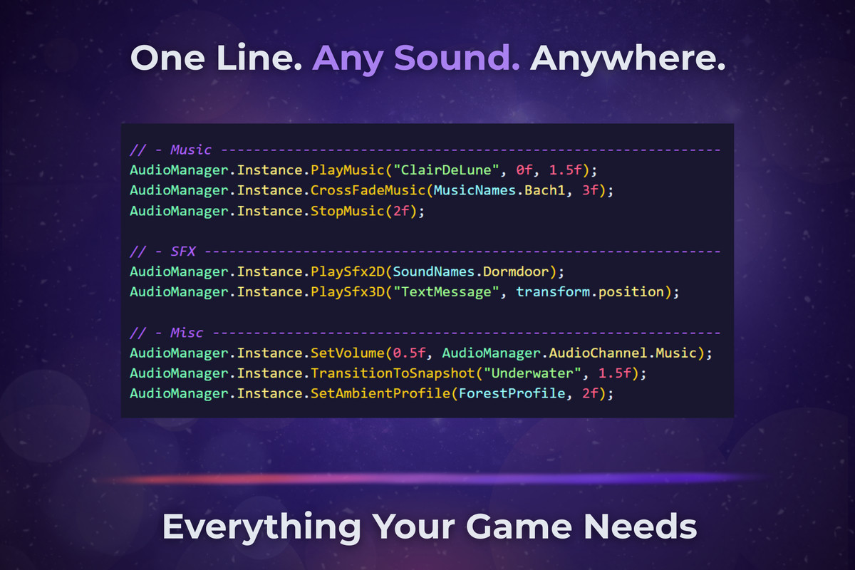 Snog's Audio Manager