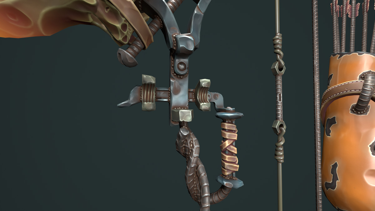 Desert Bow quiver arrow
