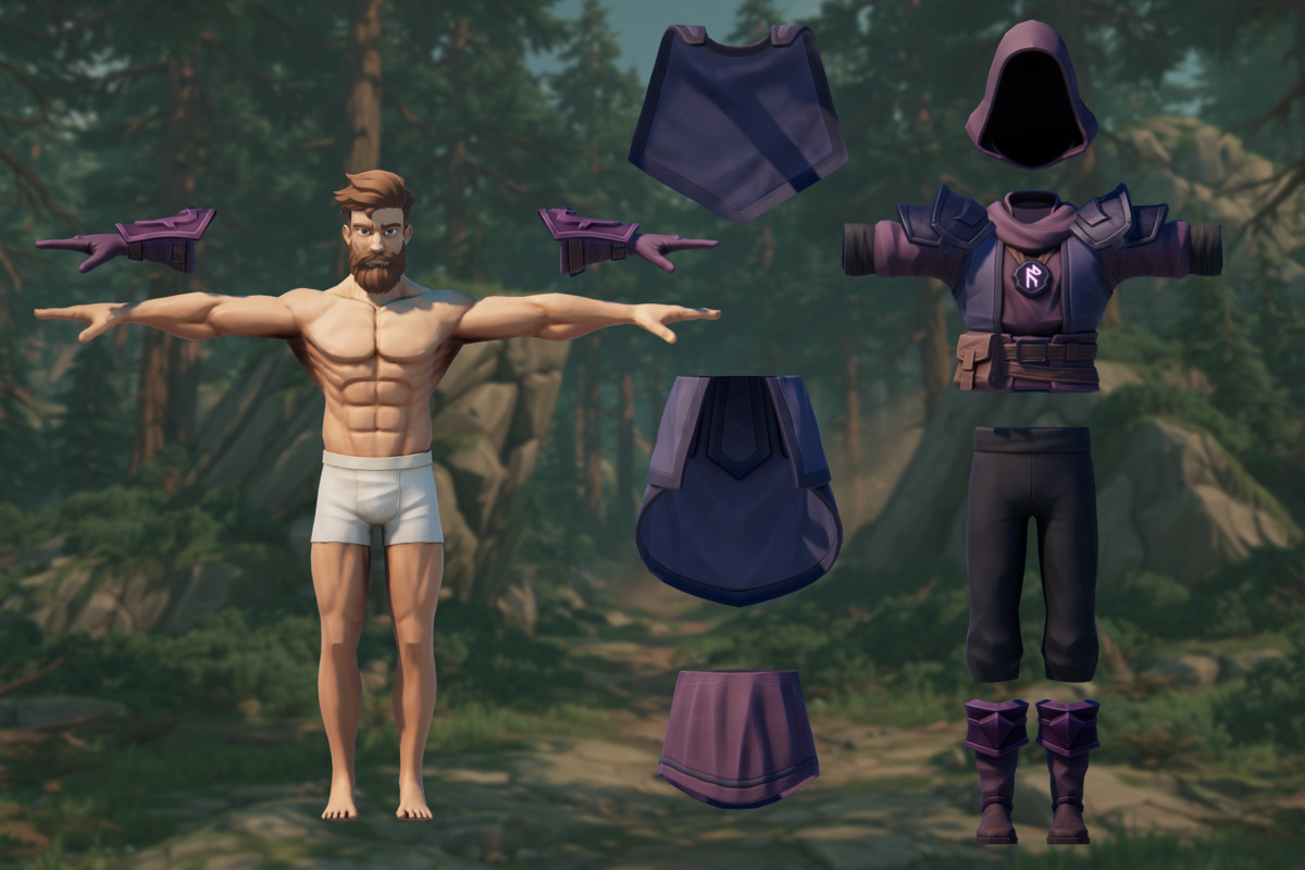 Stylized Fantasy Mage Characters