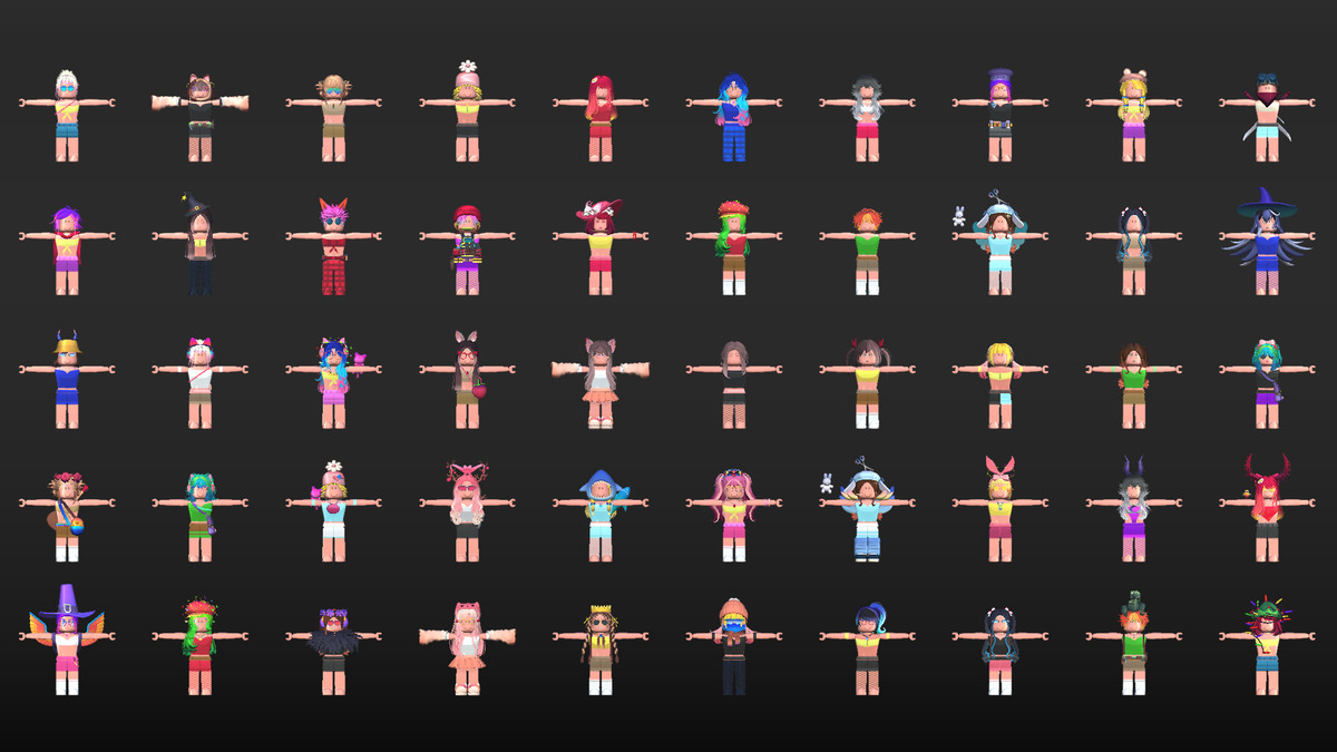 Obby Game Characters Mega Pack