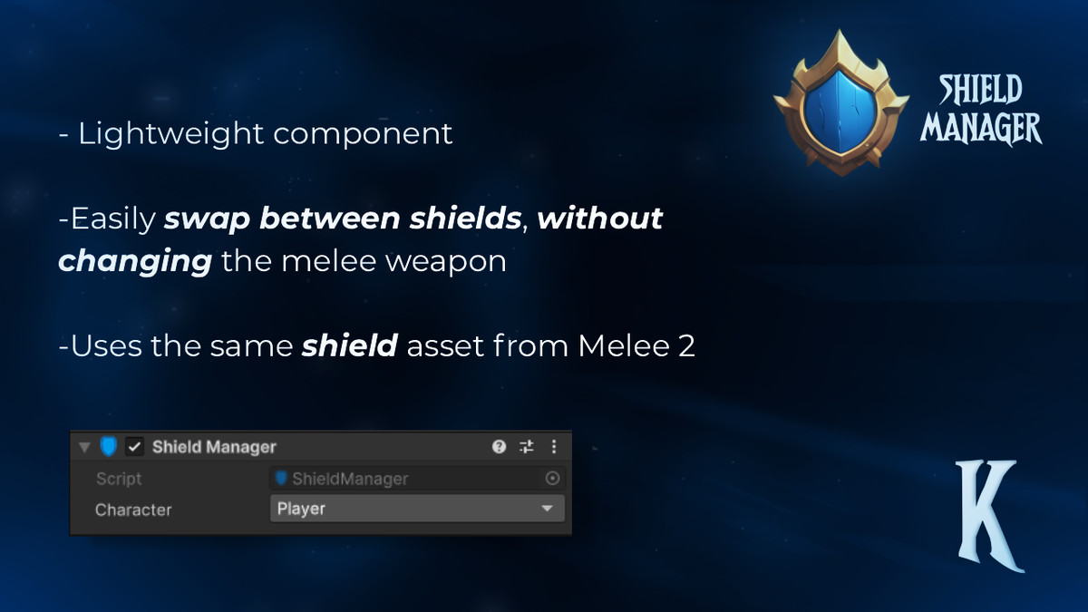 Shield Manager for Game Creator 2