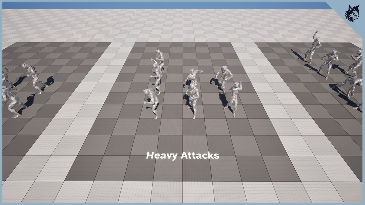 Hammer and Shield Combat Animation Pack