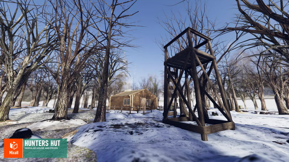 Rural buildings - glamping, greenhouse, sawmill and others