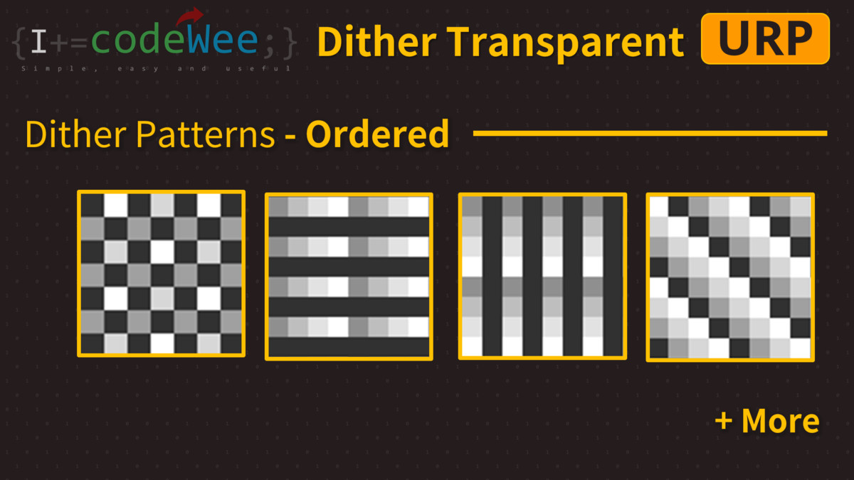 Dither Transparent Shader(URP)