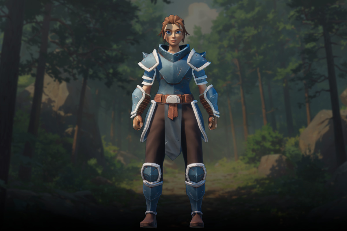 Stylized Fantasy Warrior Outfit