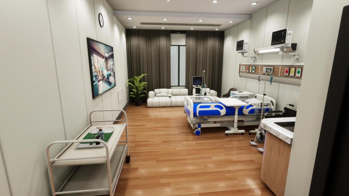 Hospital Room Interior