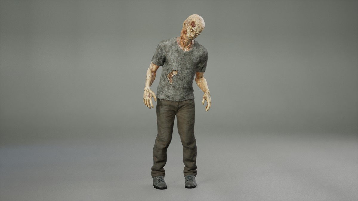 Zombie man