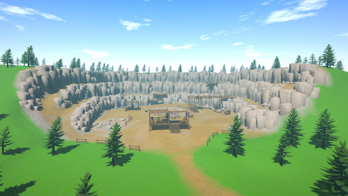 Stone Quarry - Fantasy Environment