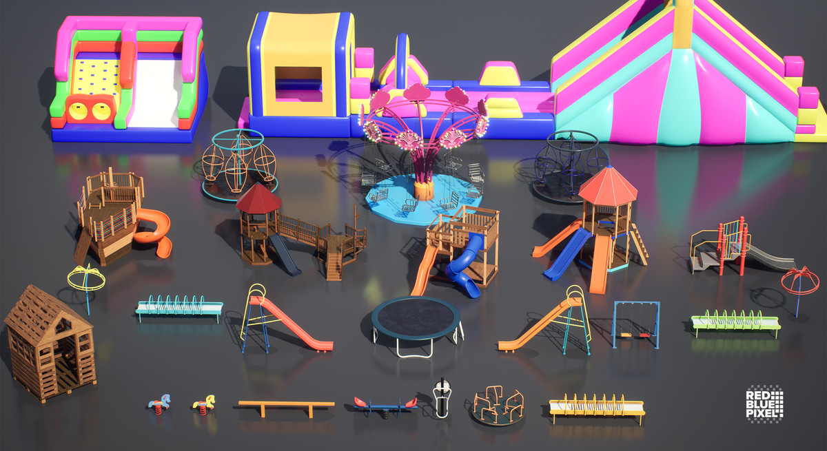 Modern Children’s Playground