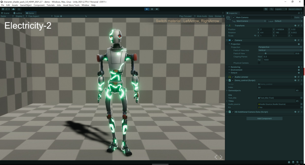 Character Shader Pack 3.0 - HDRP