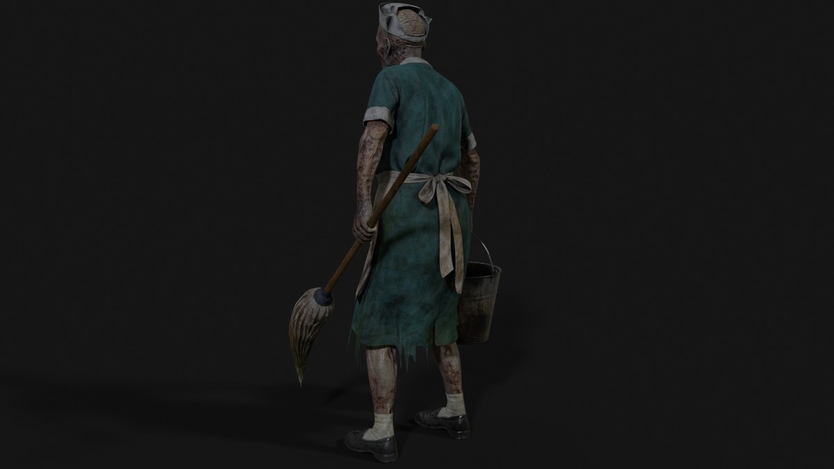 Hospital Janitor — Zombie Hospital Collection