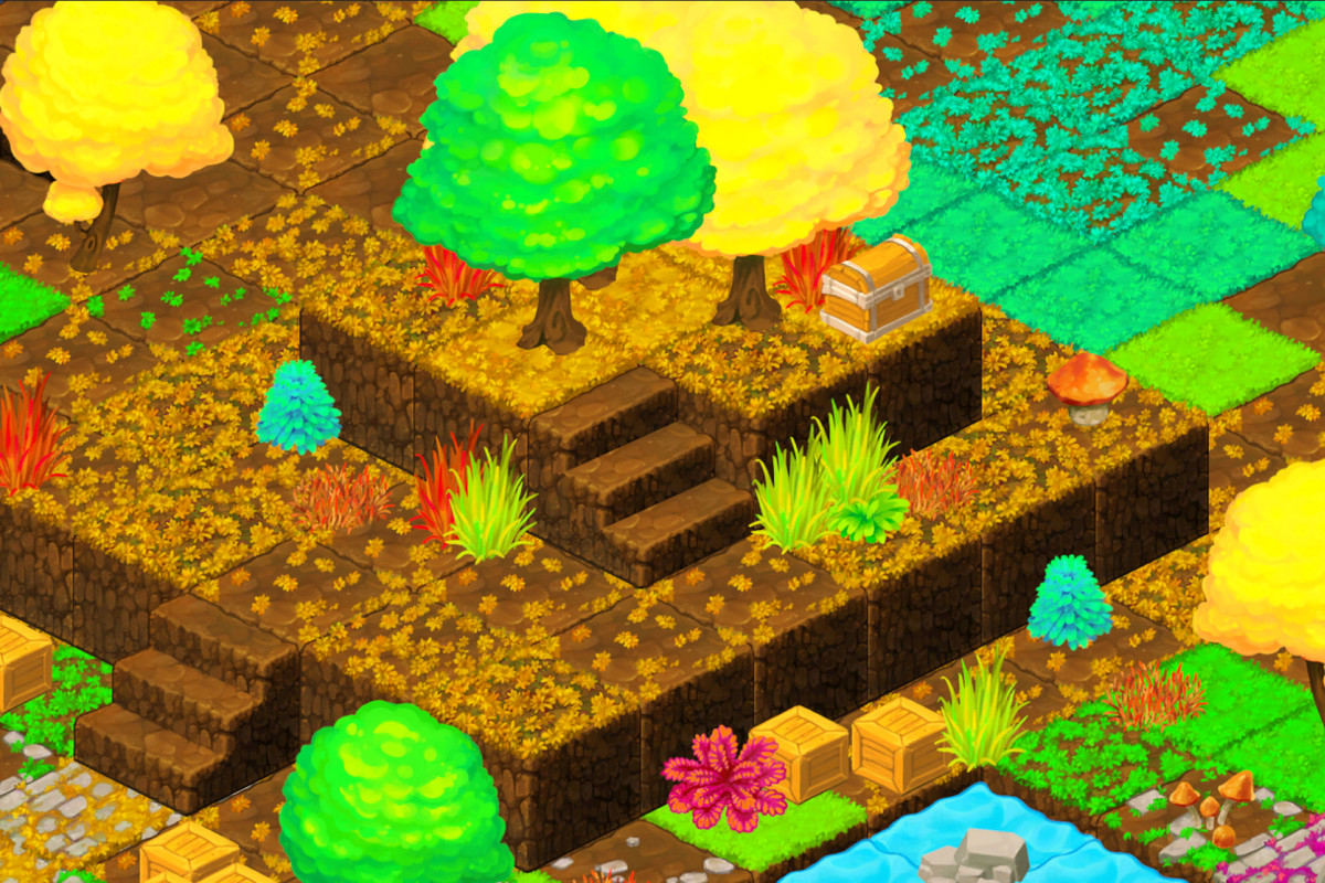 Forest - Isometric Block Tileset
