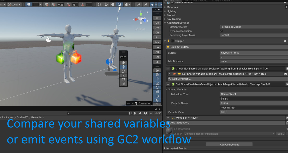Game Creator 2 Integration for Behavior Designer Pro