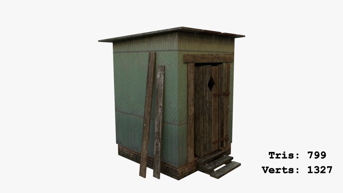 Abandoned Apocalyptic Buildings Mega Pack