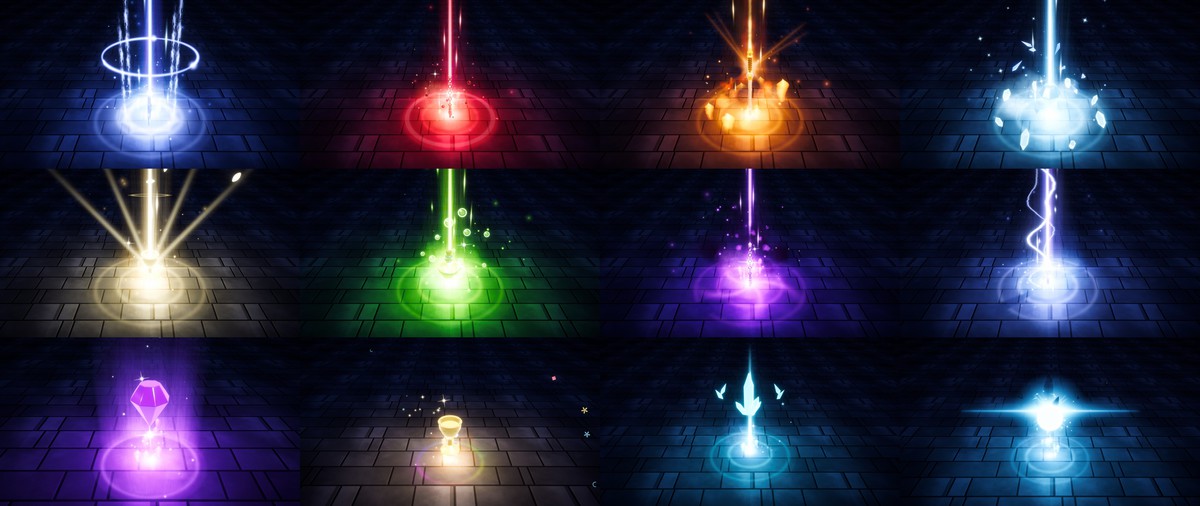 RPG Loot Feedback FX — 260+ Loot, Chest & Reward Effects
