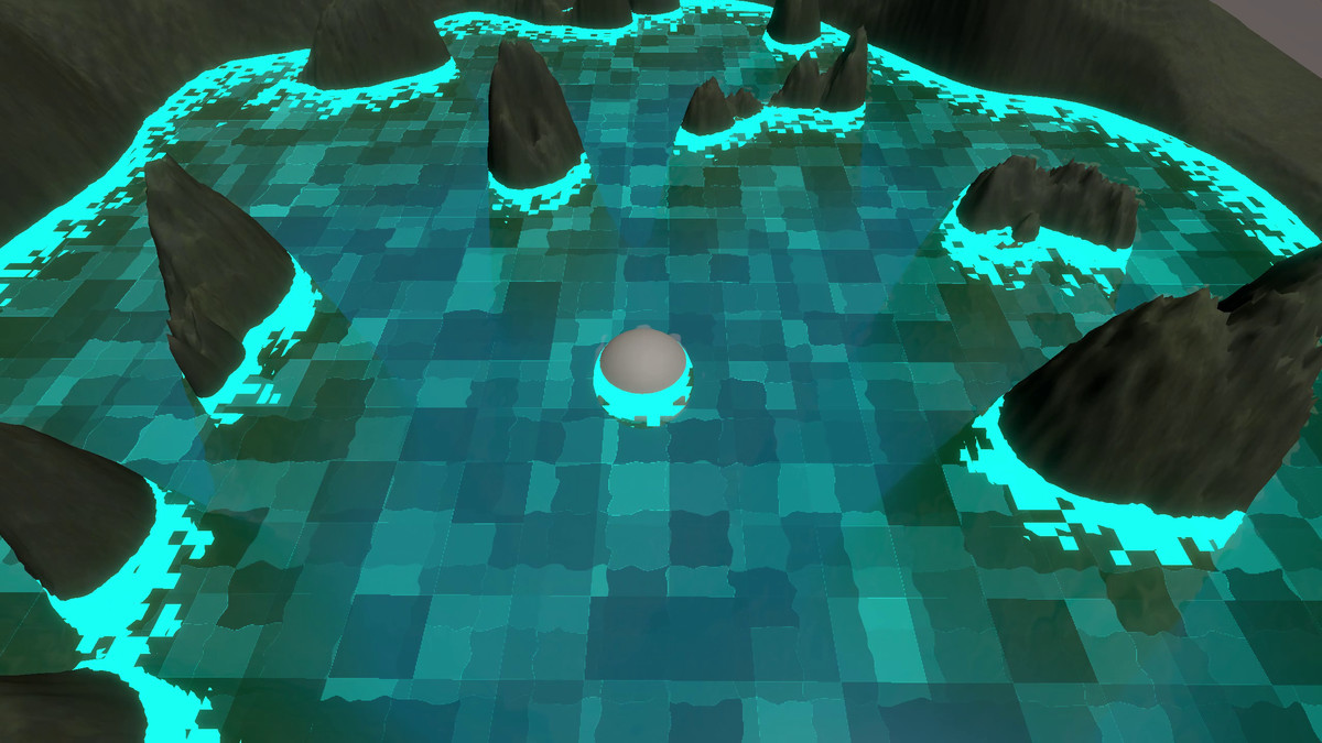 Pixel Water Shader