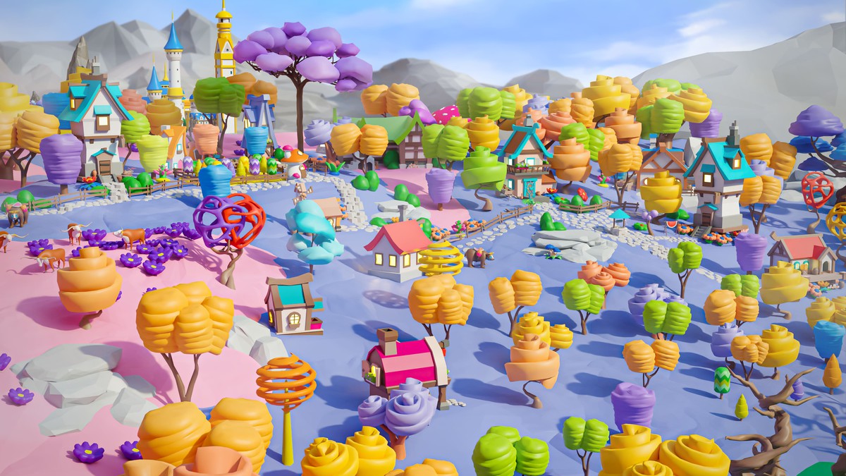 Fantasy - Low Poly 3D Models Pack