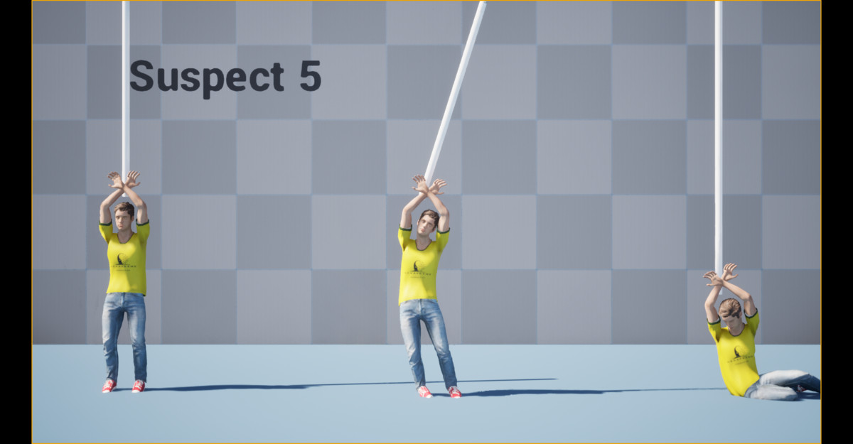 Crime Suspect Animation