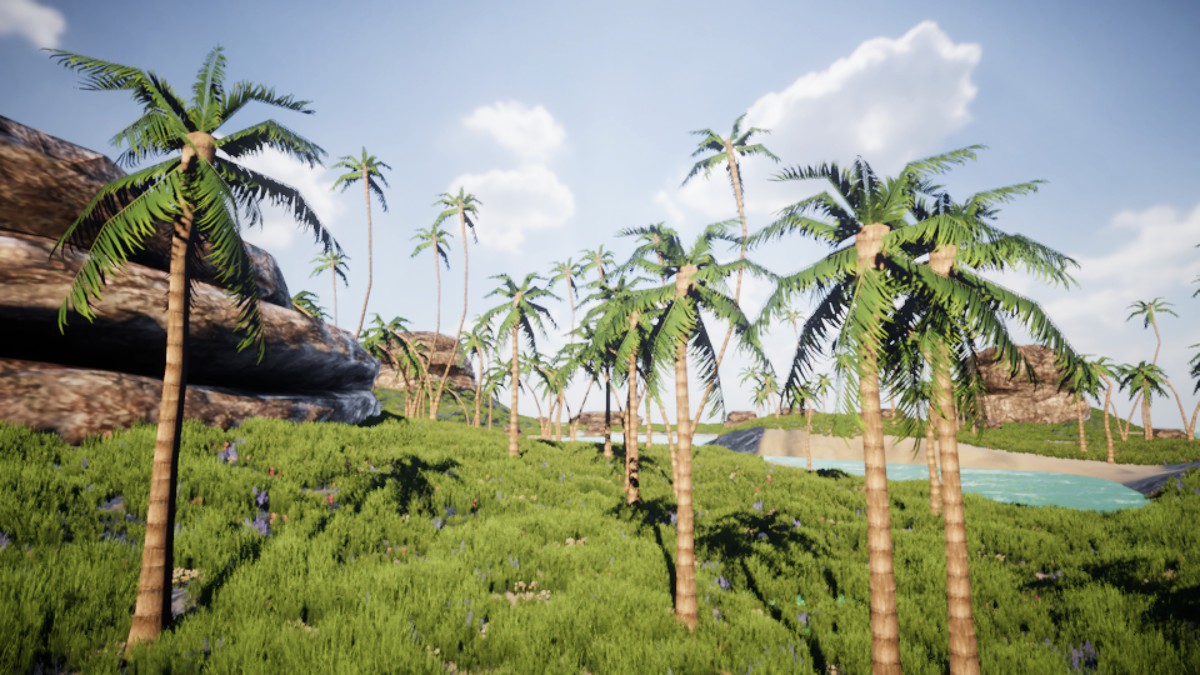 Mobile Palm Tree Bundle (for URP)