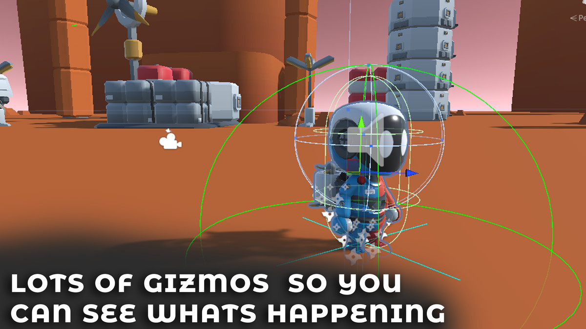 Astronaut Controller | Physics based Sci Fi/Space/Planet Exploration Template