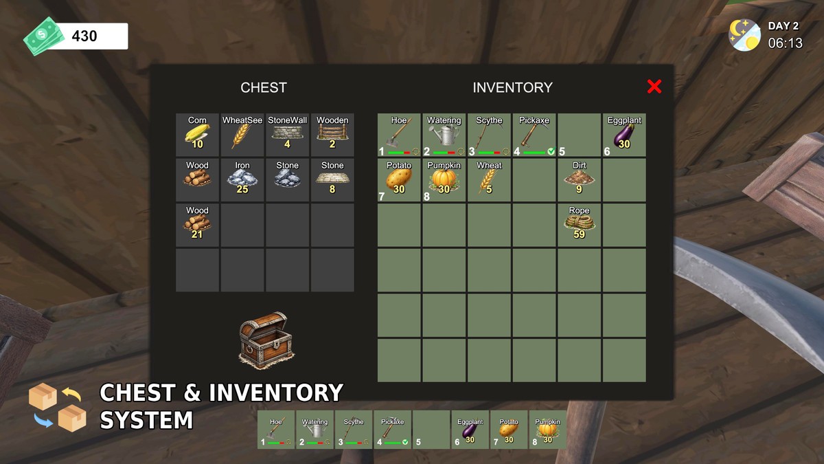 Ultimate Farming, Harvesting and Crop Game System – PC & Mobile Ready