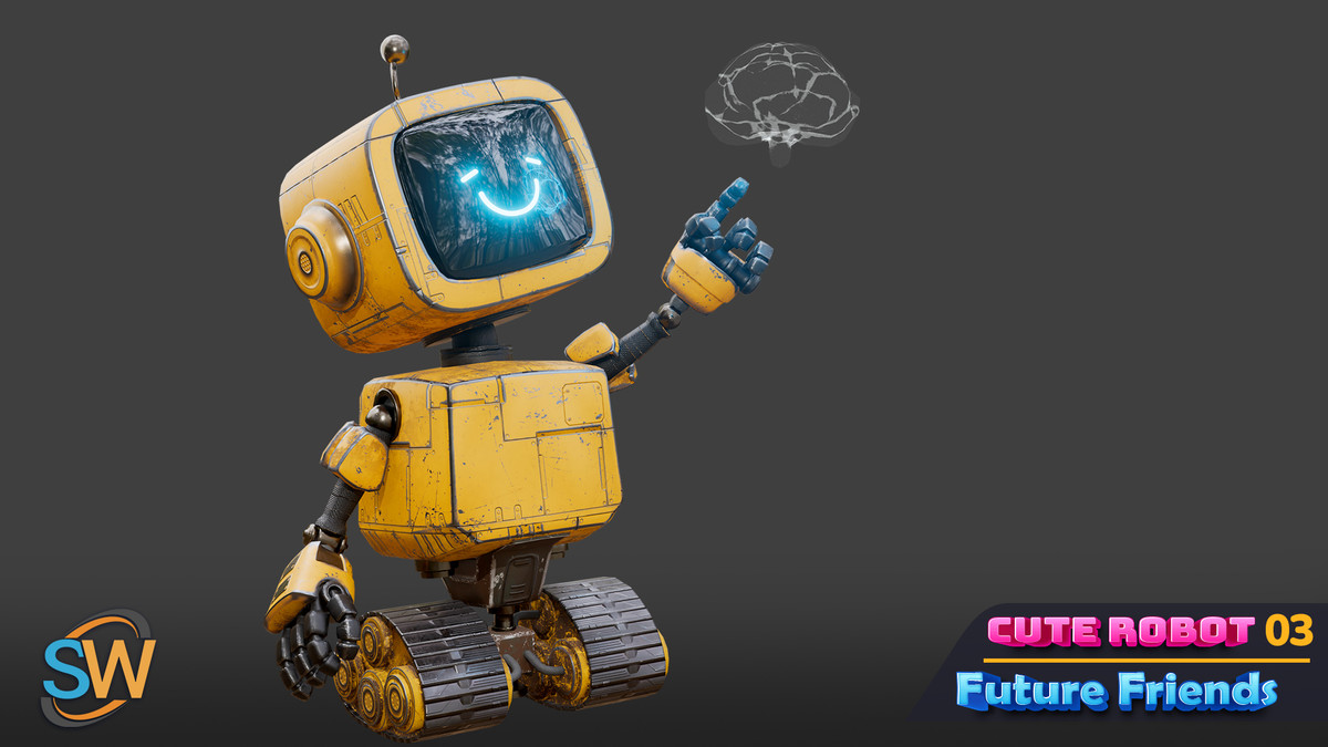 Cute Robot 03 - Future Friends