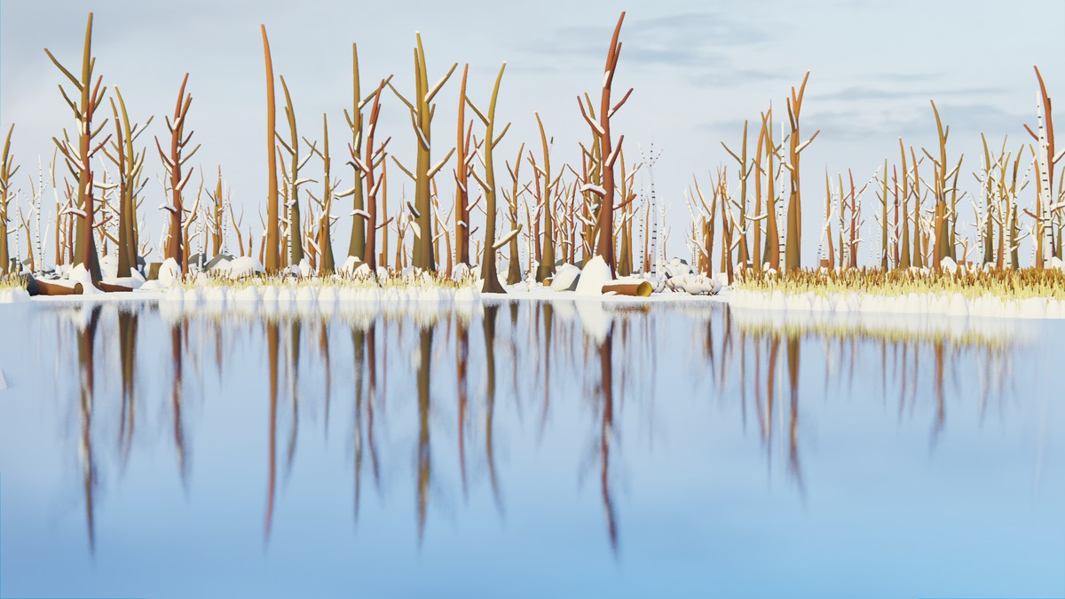 Low Poly Seasonal Forest Biome by IGS