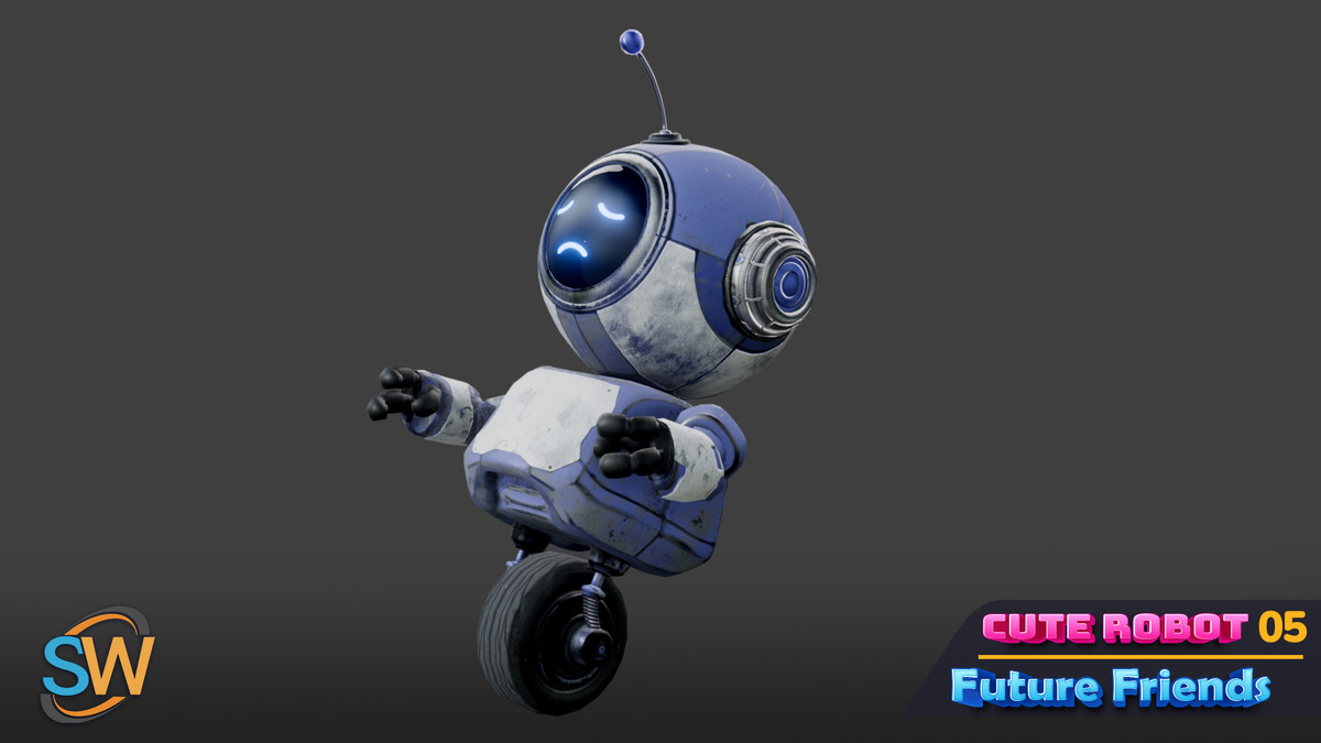 Cute Robot 05 - Future Friends