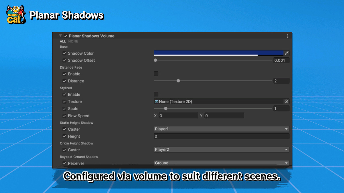 Planar Shadows - Lightweight URP Shadows