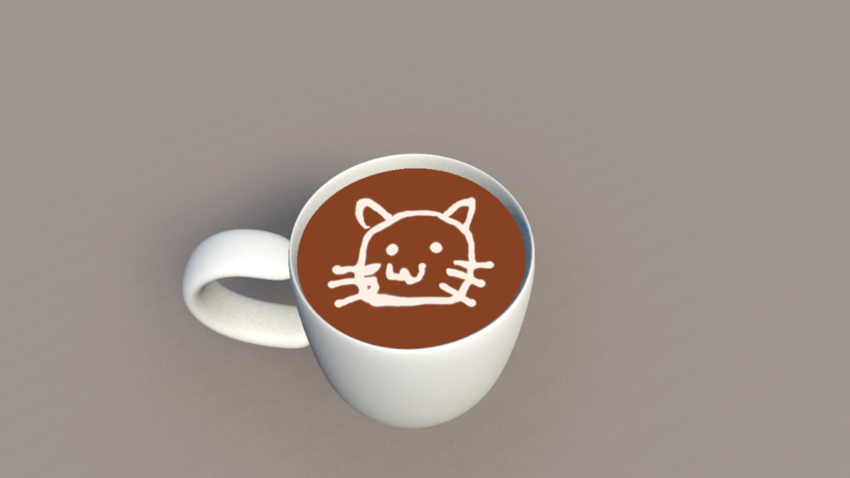 Simple Latte Art Drawing System