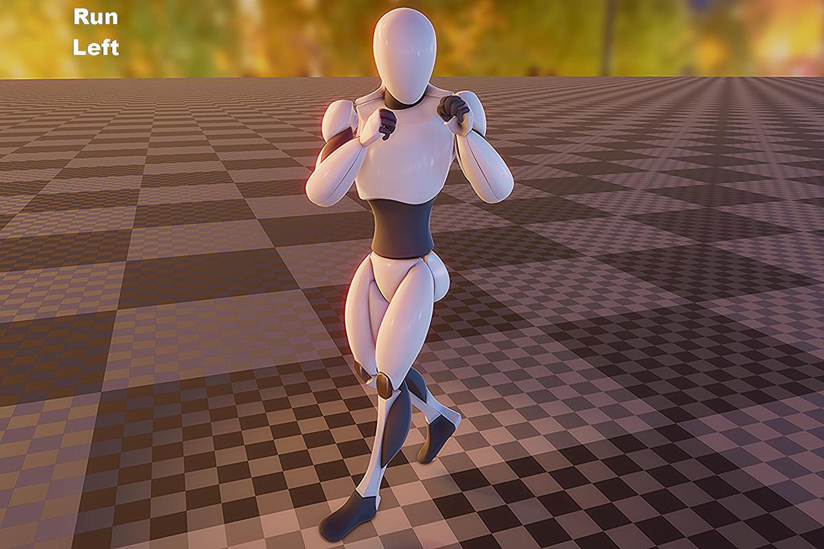 Boxing animation package