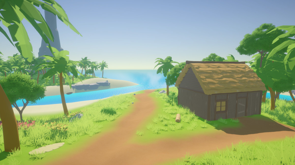 VERDANT Low Poly Tropical Island Modular Village