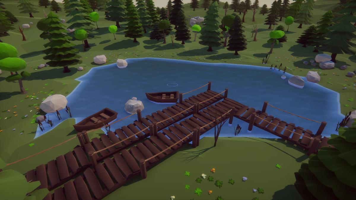 Low Poly Modular Medieval Village - Mini World Studio